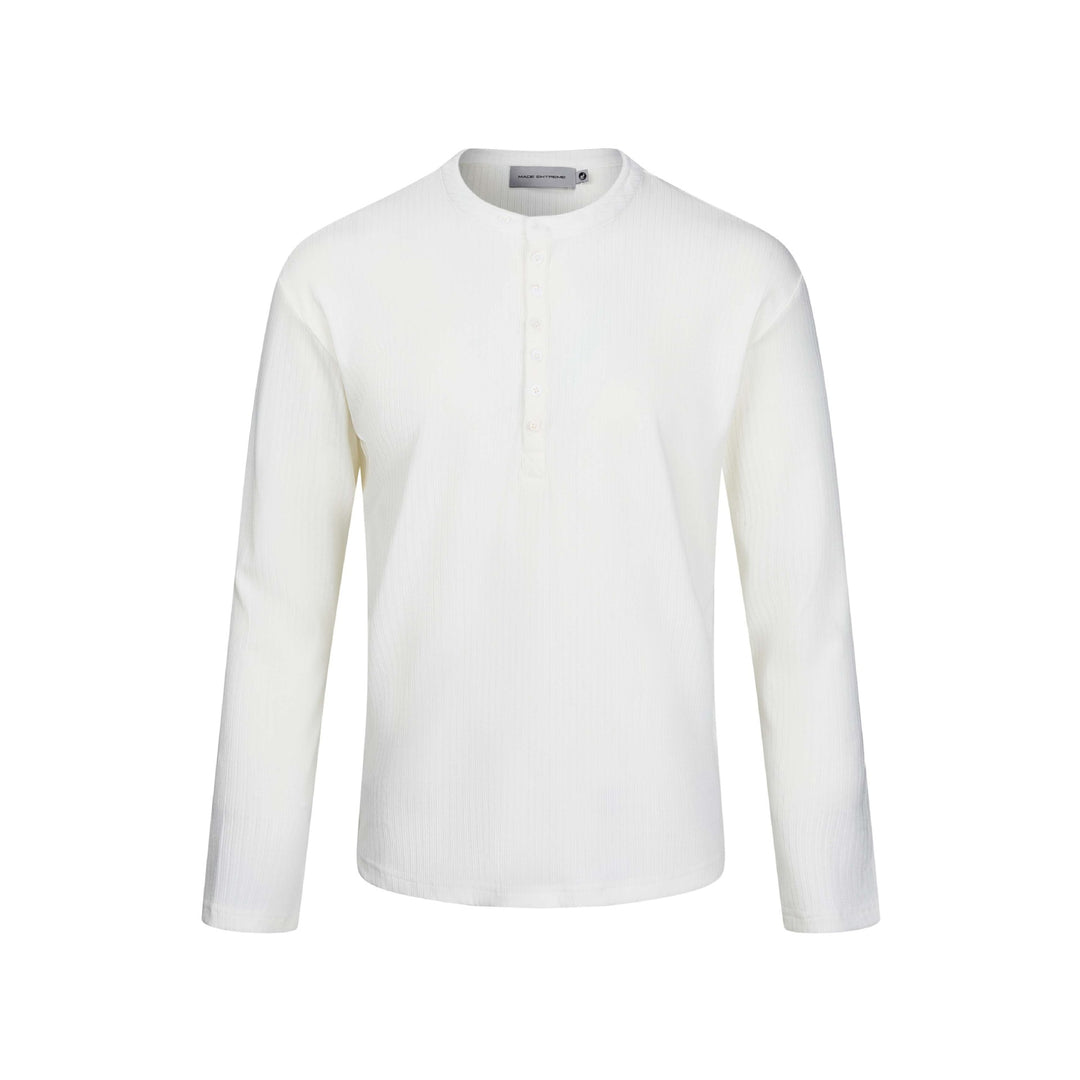 Herren Thermo-Waffelshirt mit Henley-Knopfleiste Shop Nory