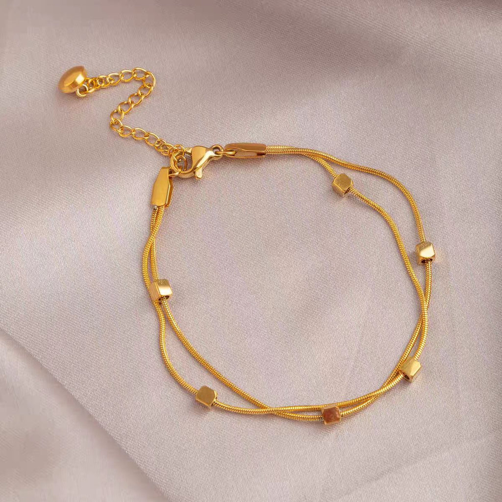 Frauen Minimalistische Zarte Knöchelkette Shop Nory