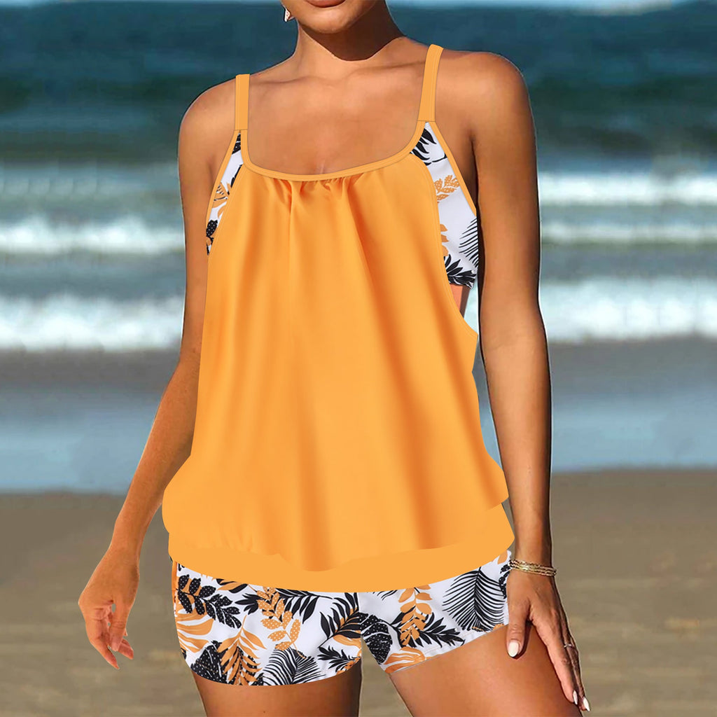 Damen modischer Tankini mit lässigem Schnitt