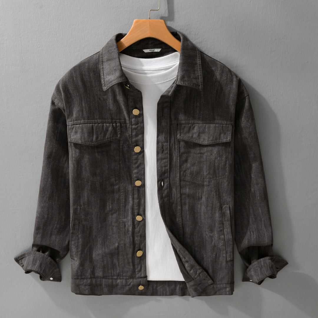 Herren Jeansjacke im Acid‑Wash Look mit Oversize‑Schnitt Shop Nory