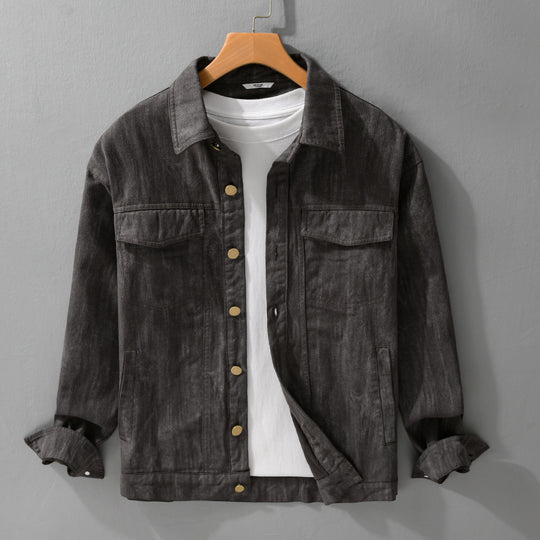 Herren Jeansjacke im Acid‑Wash Look mit Oversize‑Schnitt Shop Nory