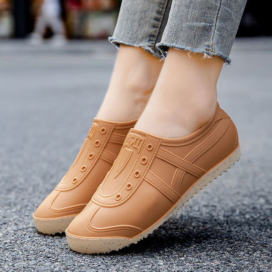 Damen Schlupf-Gummi-Sneaker mit nahtlosem Obermaterial und rutschfester Profilsohle Shop Nory
