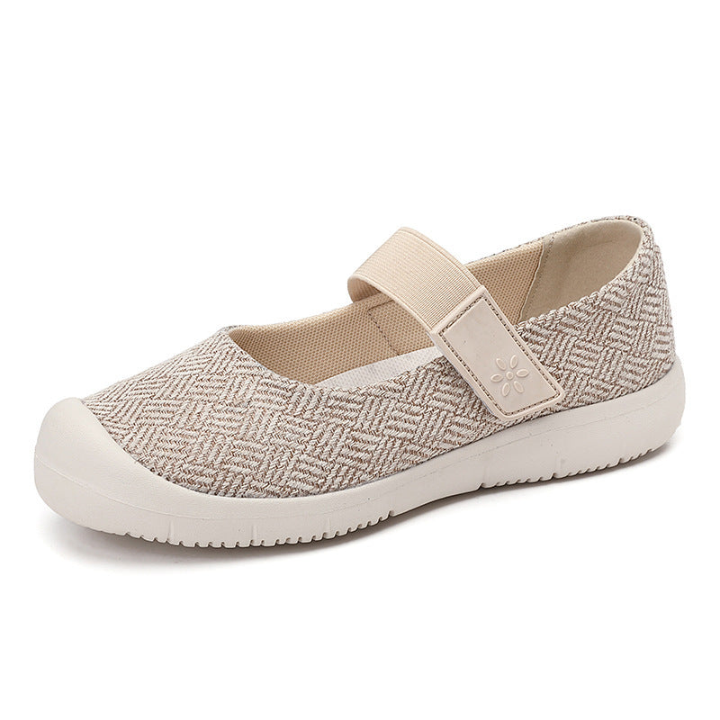 Damen Bequeme Hausschuhe mit verstellbarem Riemen