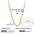 Damen Halskette mit funkelnden Zirkonia und hypoallergenem Design Shop Nory