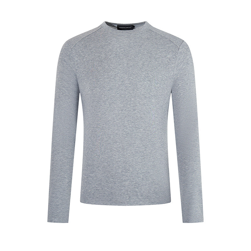Herren Feinstrick-Pullover mit Rundhalsausschnitt aus Merinowolle Shop Nory