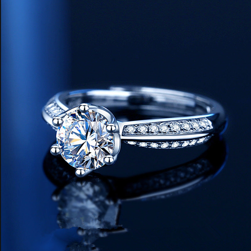 Damen Verlobungsring mit funkelndem Zirkonia Shop Nory
