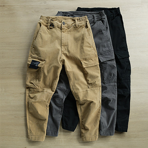 Herren Cargohose mit tapered Bein, elastischem Bund und verstärkten Knieeinsätzen Shop Nory