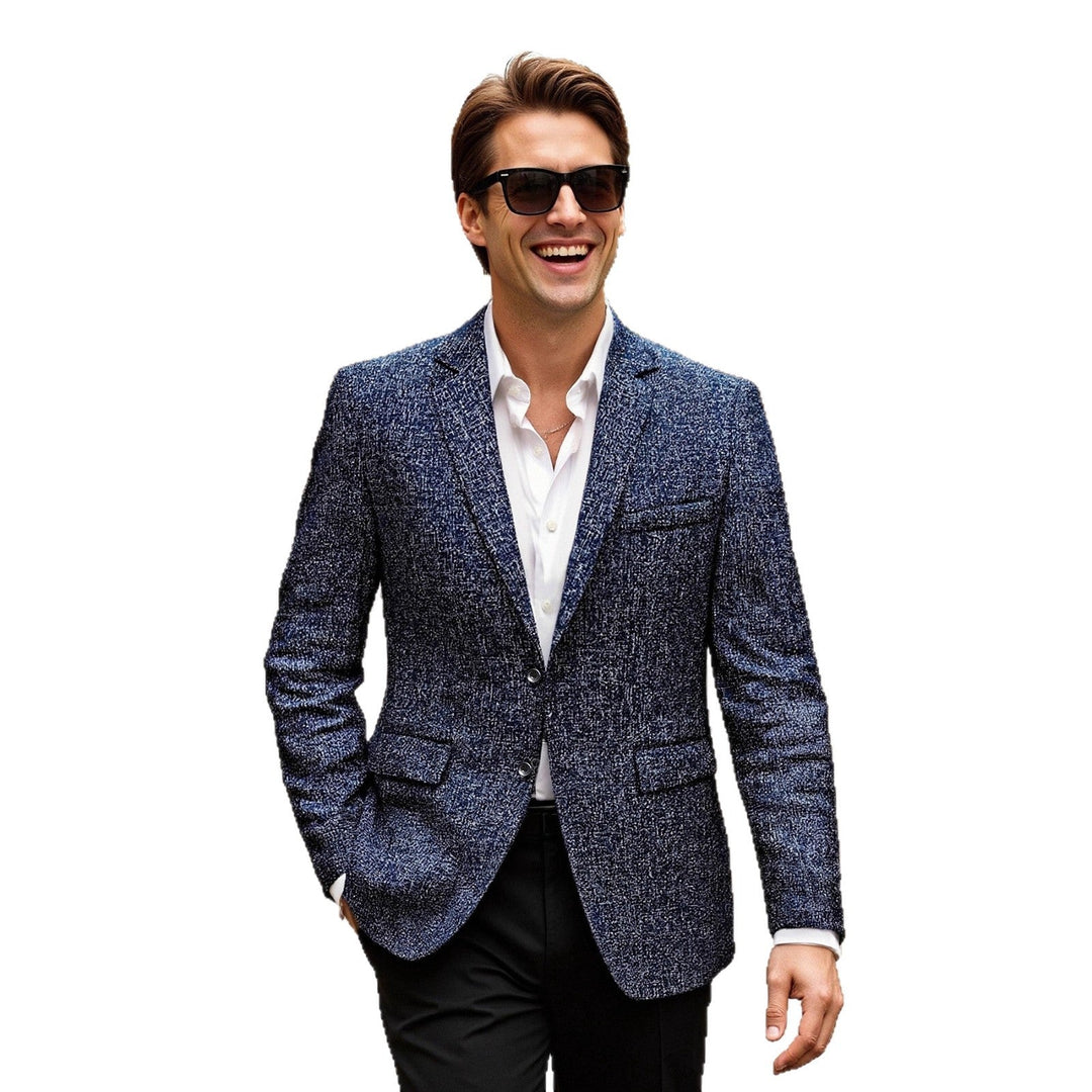 Herren eleganter Blazer aus Wolle