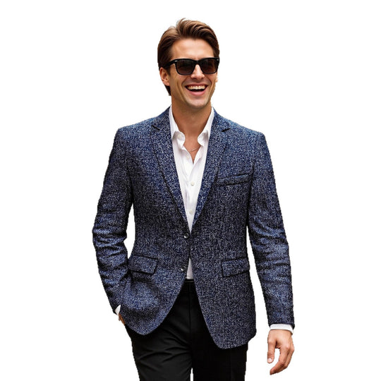 Herren eleganter Blazer aus Wolle