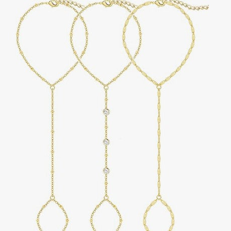 Damen Fußkettchen mit funkelnden Zirkonia-Details und zartem Design Shop Nory