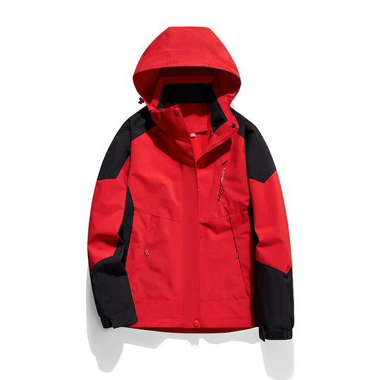 Damen zweilagige Softshell‑Outdoorjacke mit abnehmbarem Fleece‑Innenlayer und Kapuze Shop Nory