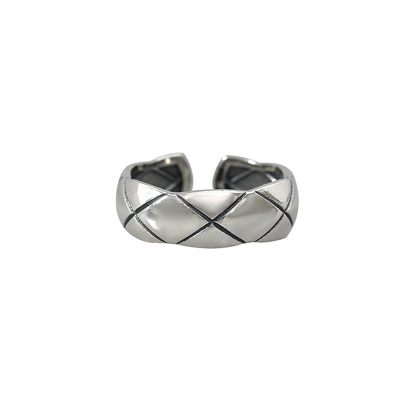 Damen Moderner und filigraner Ring mit elegantem Wellendesign Shop Nory