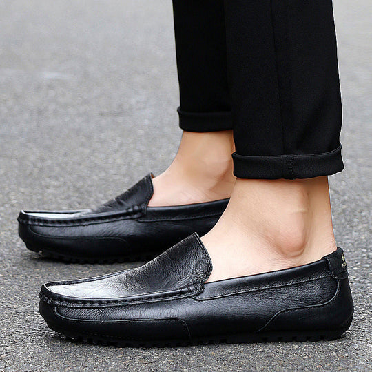 Herren Elegante Mokassins aus weichem Leder