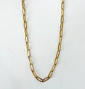 Damen elegante Halskette mit filigranem Gliederdesign Shop Nory