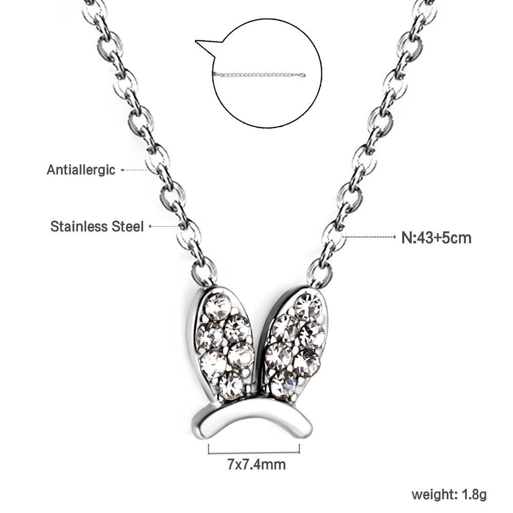 Damen Halskette mit liebevollem Herzmotiv aus goldplattiertem Edelstahl und funkelnden Zirkonia Shop Nory