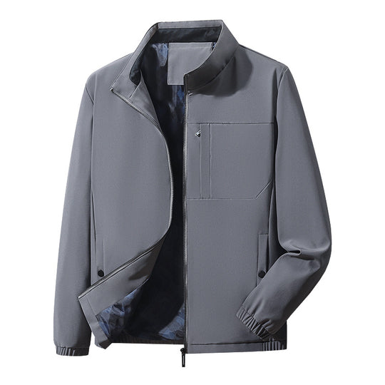Herren Moderner Übergangsjacke mit praktischem Stehkragen Shop Nory