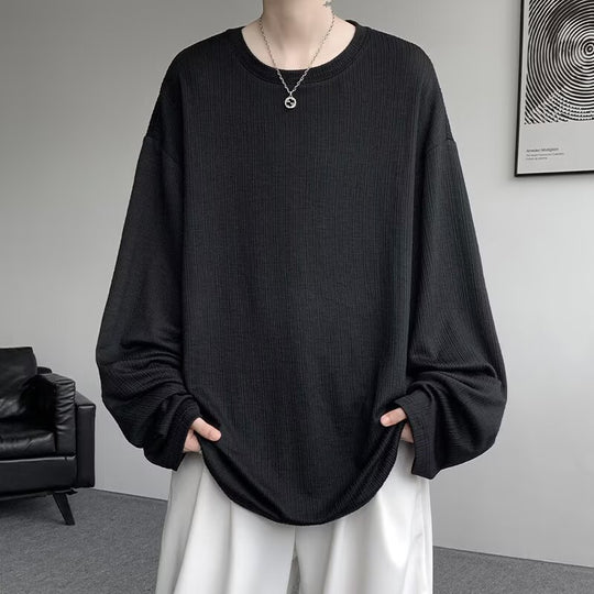Unisex Oversized Strickoberteil mit Rippenstruktur Shop Nory