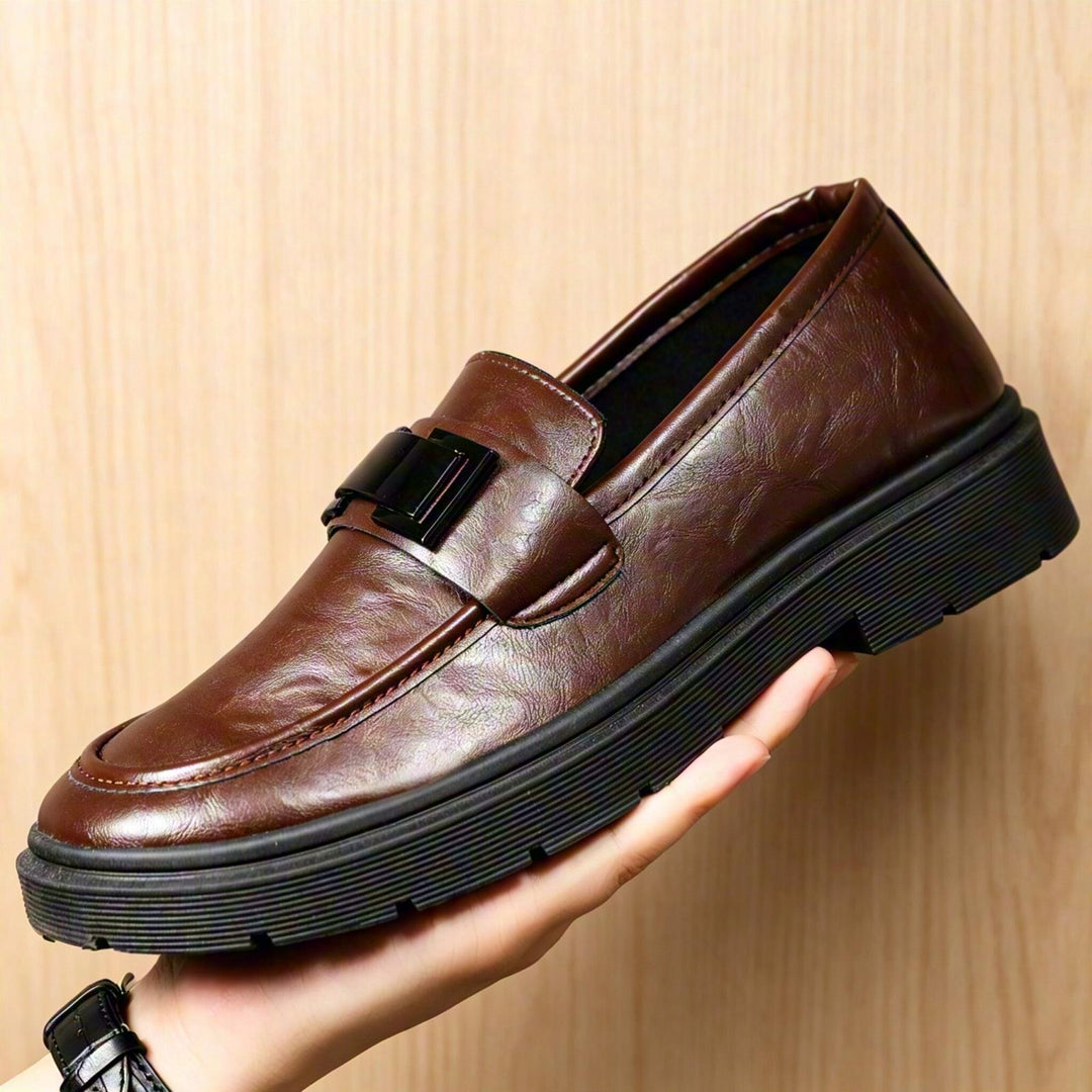 Herren Modische Leder Mokassins Shop Nory