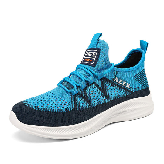 Herren Atmungsaktive Sport-Sneaker mit elastischem Schnürsystem