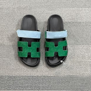 Damen bequeme Kunstleder-Sandalen mit verstellbaren Riemen