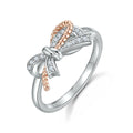 Damenring im eleganten Schleifen-Design mit funkelnden Zirkonia Shop Nory
