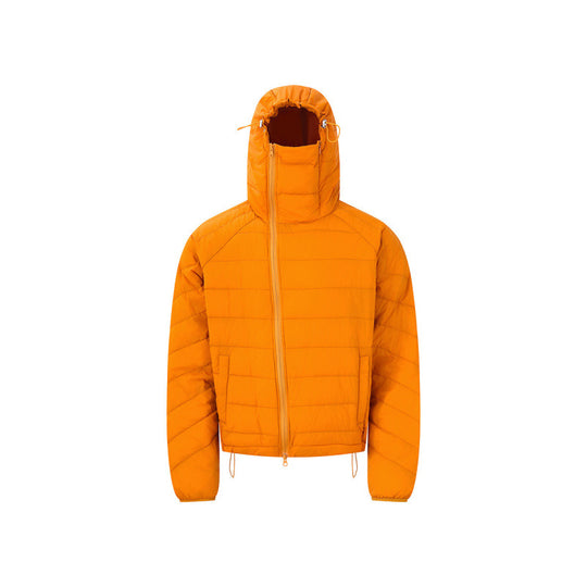 Unisex Leichte wattierte Kapuzenjacke mit Thermo‑Isolierung, Stehkragen und verdecktem Reißverschluss Shop Nory