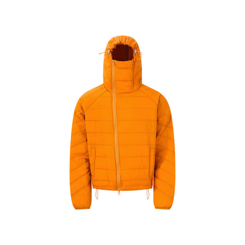 Unisex Leichte wattierte Kapuzenjacke mit Thermo‑Isolierung, Stehkragen und verdecktem Reißverschluss Shop Nory