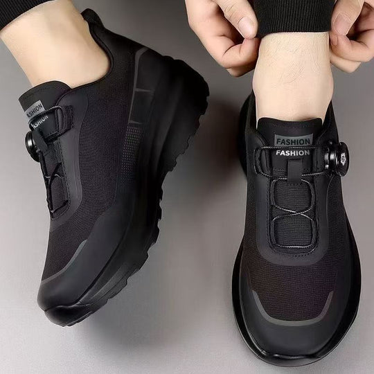 Herren Moderner atmungsaktiver Strick-Sneaker mit BOA-Drehverschluss und dämpfender Laufsohle Shop Nory