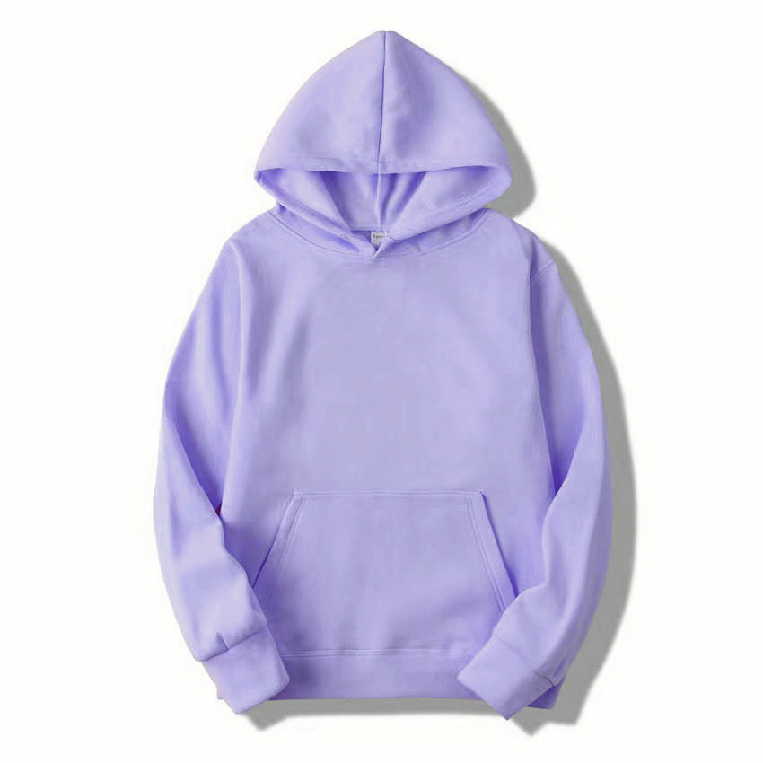 Unisex schlichter Kapuzenpullover mit Kängurutasche, gerippten Bündchen und relaxed Fit Shop Nory