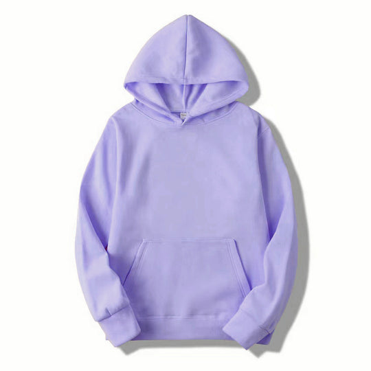 Unisex schlichter Kapuzenpullover mit Kängurutasche, gerippten Bündchen und relaxed Fit Shop Nory