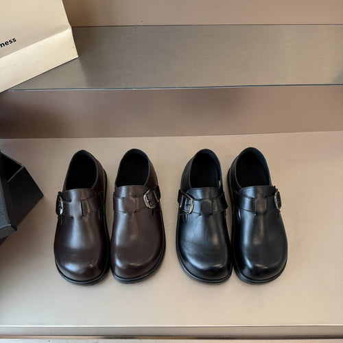 Damen bequeme Clogs mit klassischen Schnallen und rutschfester Sohle Shopnory