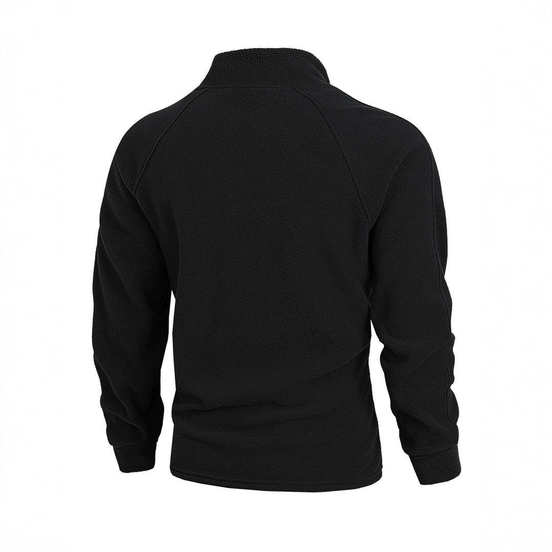 Herren Fleece Pullover mit halbem Reißverschluss Shop Nory