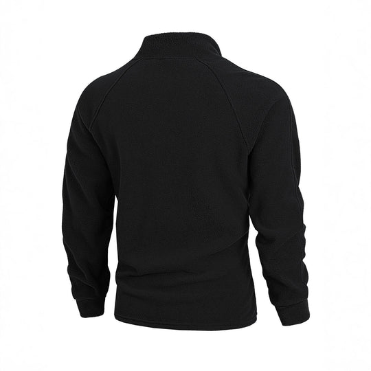 Herren Fleece Pullover mit halbem Reißverschluss Shop Nory
