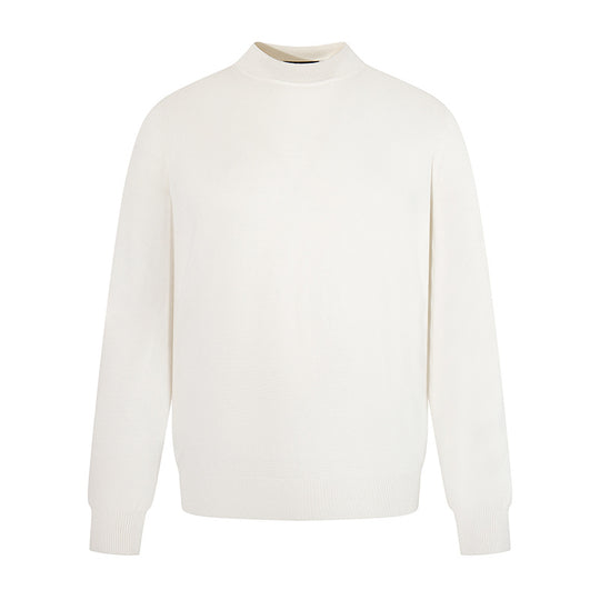 Herren Feinstrickpullover mit leichtem Stehkragen und gerippten Bündchen Shop Nory
