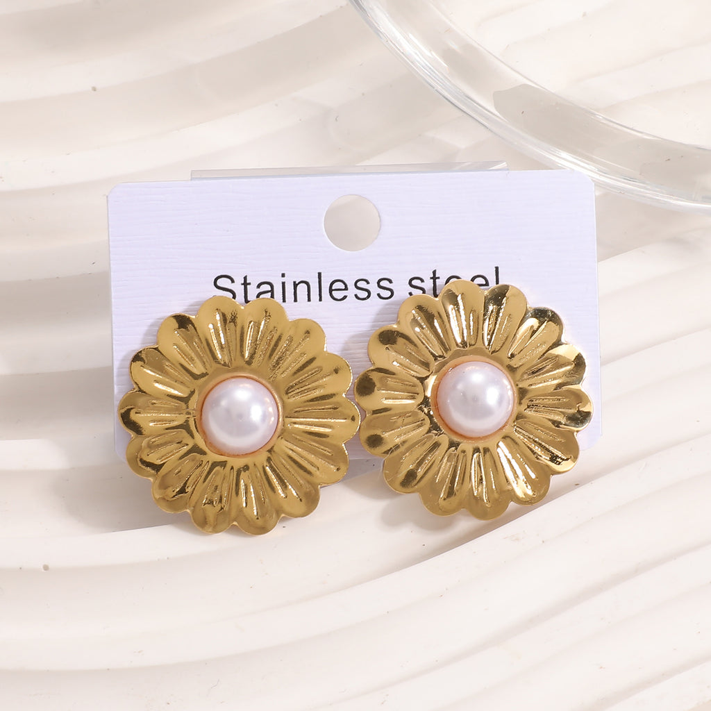 Damen Ohrstecker im stilvollen Herzdesign Shop Nory