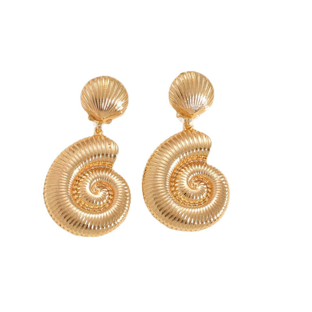 Damen Ohrringe im luxuriösen Muscheldesign Shop Nory