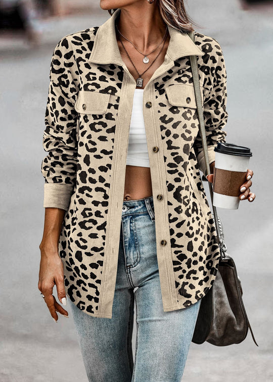 Damen lässige und modische Karo-Jacke
