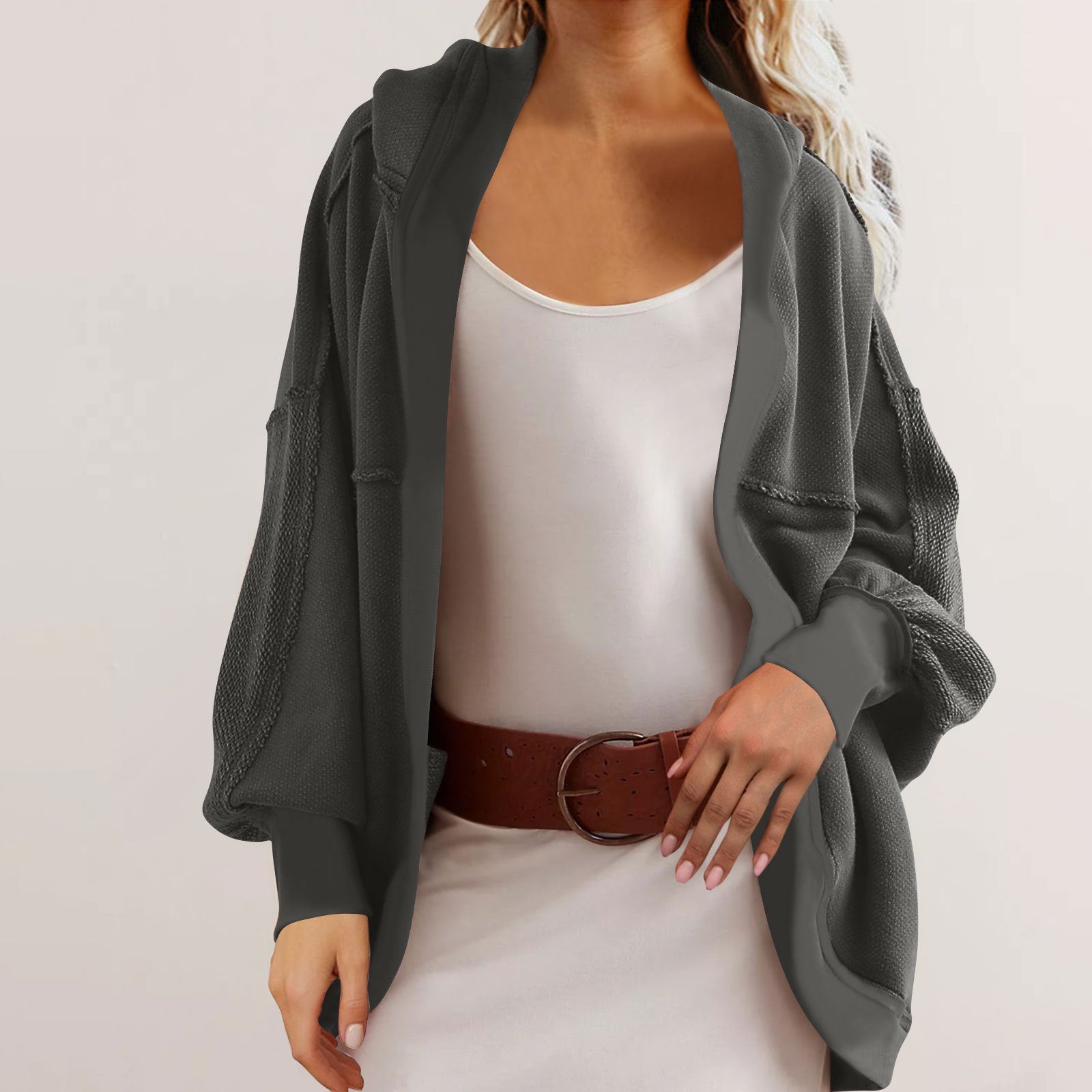 Damen lässige Strickjacke