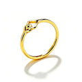 Damen Ring mit kunstvollem, minimalistischen Design Shop Nory