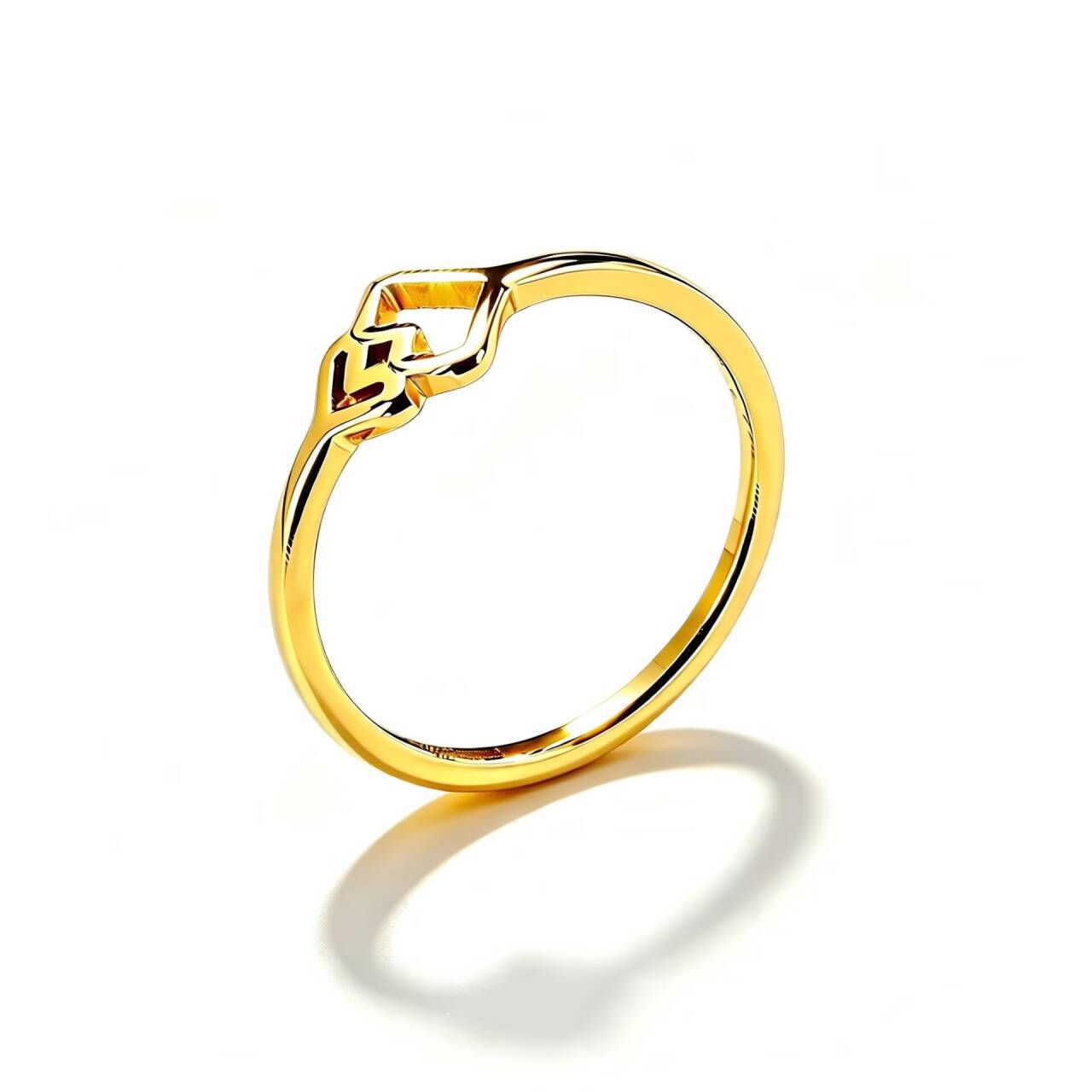 Damen Ring mit kunstvollem, minimalistischen Design Shop Nory
