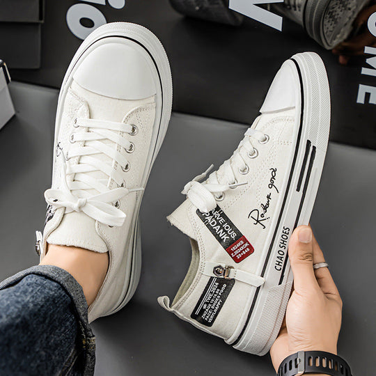 Damen lässige Sneakers aus strapazierfähigem Canvas mit modernem Design