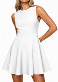 Damen klassisches A-Linienkleid
