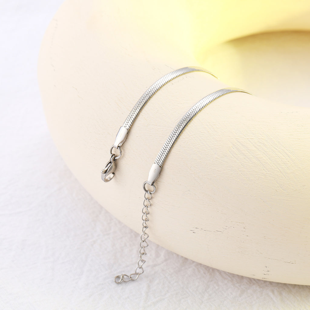 Herrenarmband aus geflochtenem Edelstahl mit modernem Design Shop Nory
