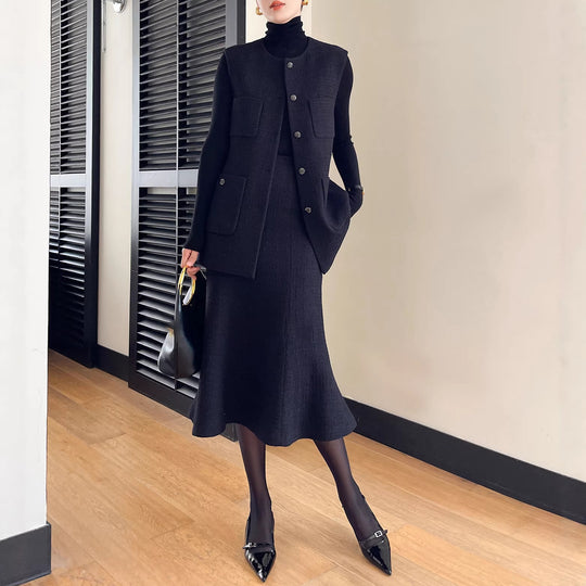 Damen Modische Weste mit Taschen Shop Nory