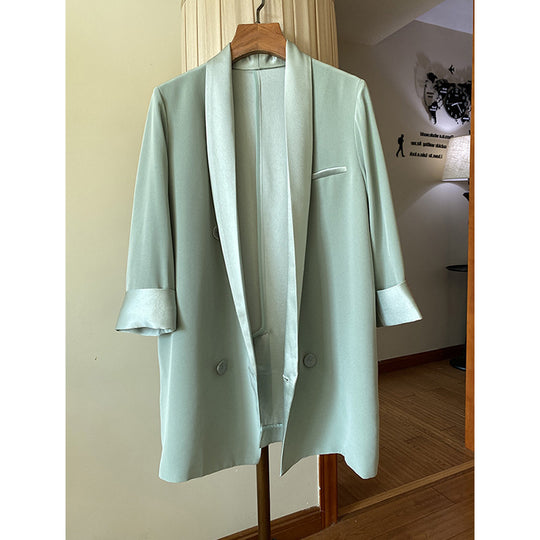 Damen Eleganter Smoking-Blazer Shop Nory