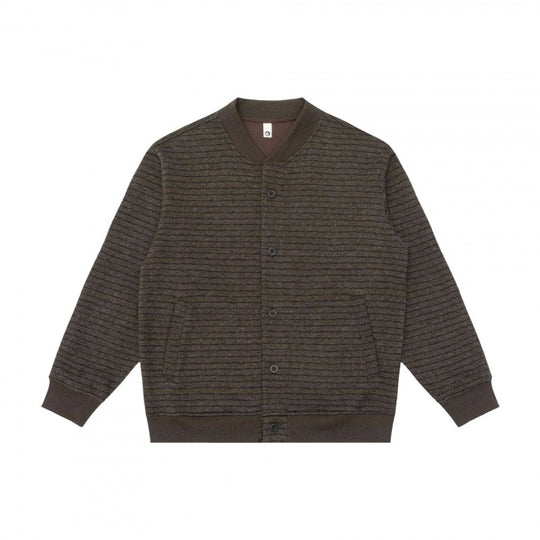 Herren Strukturiertes Strick-Cardigan mit Druckknopfleiste und geripptem Saum Shop Nory
