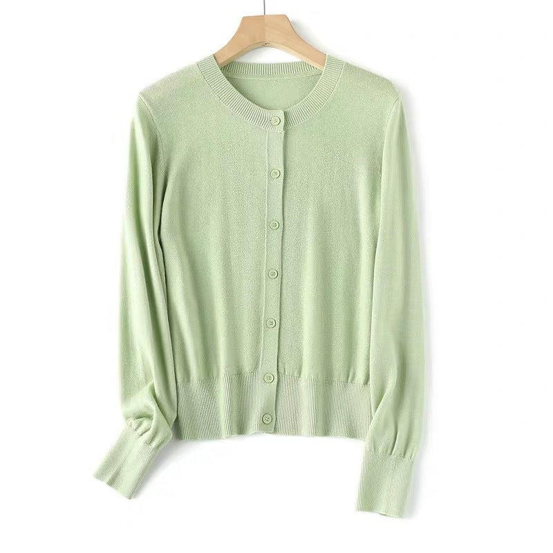 Strickjacke Damen klassisch mit feinem Strickdesign