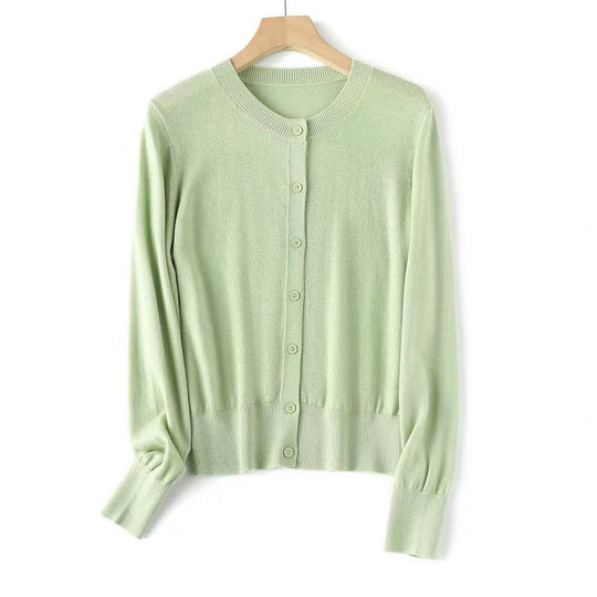 Strickjacke Damen klassisch mit feinem Strickdesign