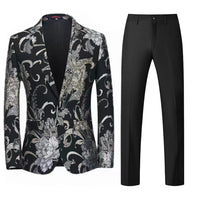 Schwarz (Oberteil) + Schwarz (Hose)