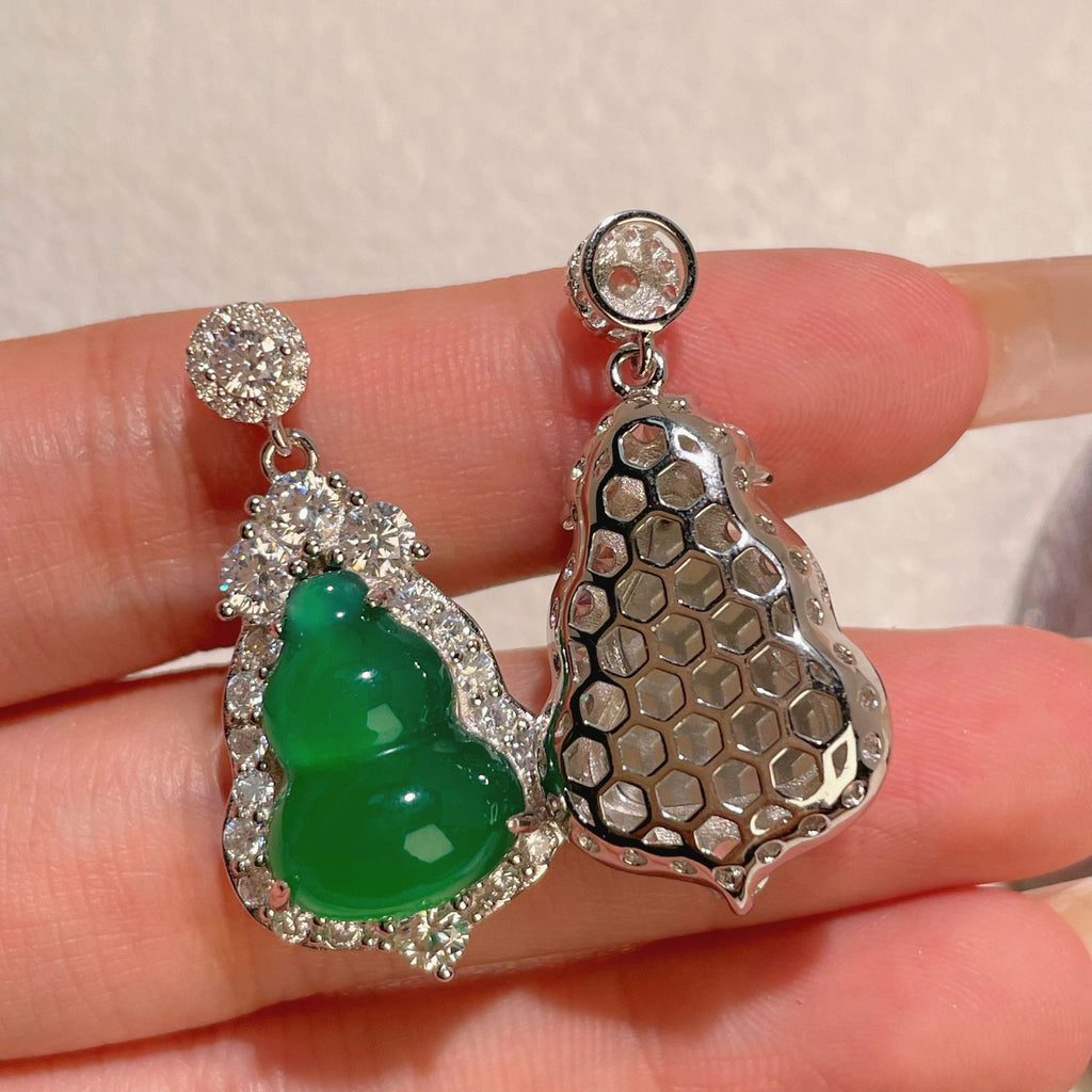Damen edler Buddha-Anhänger mit hochwertigen Zirkonia-Verzierungen Shop Nory